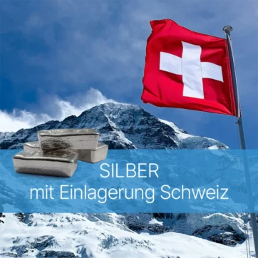 Silber – Physisch & Sicher gelagert in der Schweiz
