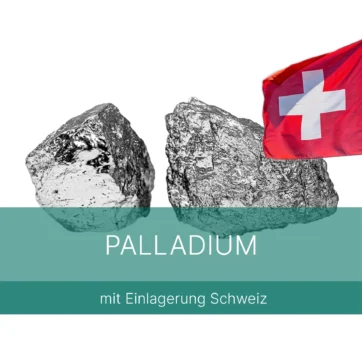 Palladium – Physisch & Sicher gelagert in der Schweiz